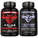 Prime Labs Prime Test + L Κάψουλες Γλουταμίνης