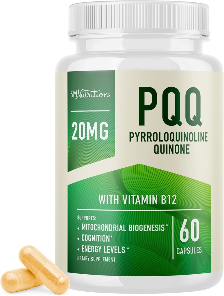 PQQ συμπλήρωμα 20mg 