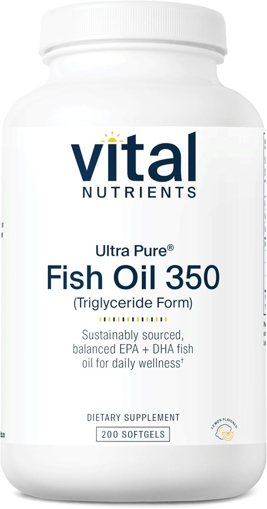 Vital Nutrients Ultra Pure® Fish Oil 350 