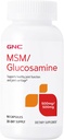 GNC MSM Glucosamine 500mg συμπλήρωμα, υποστηρίζει υγιή κοινή λειτουργία, υποστηρίζει υγιή κοινά Cartilage, 30 εξυπηρετούν