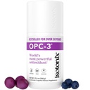 OPC-3 Isotonix - Συμπλήρωμα αντιοξειδωτικών - Pycnogenol, Εκχυλίσματα σπόρων σταφυλιού, Bilberry, Red Wine & Pine Bark Extracts - για την υποστήριξη της καρδιάς και των κυκλοφορικών - Isotonic, Vegan, Gluten Free - 30 Σερβιέτες