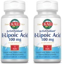 KAL 100 Mg R-lipoic Acid Activoxidant δισκία, 60 Count 