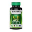 Βιταμίνη D3 K2-5000 IU D3 & 100 mcg K2 MK-7 – Υποστηρίζει την υγεία των οστών, της καρδιάς και του ανοσοποιητικού – K2 D3 συμπλήρωμα βιταμίνης – 120 Softgels, 4 μήνες προσφοράς