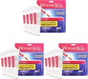 WoundSeal Powder 4 Το καθένα (Pack of 3) - Πρώτες βοήθειες για περικοπές, σχισμές και εκδορές - Στάματα Αιμορραγία σε Δευτερόλεπτα Χωρίς Stitches ή ληστές - Ασφαλής και αποτελεσματική για τους ανθρώπους όλων των ηλικιών και των ζώων