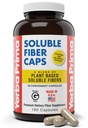 Yerba Prima Soluble Fiber Formula Κάψουλες, 180 Count - Premium συμπλήρωμα διαιτητικών ινών, Φυσικές, συμπυκνωμένες διαλυτές ίνες, χωρίς γλουτένη, μη ΓΤΟ, Κατασκευασμένες στις ΗΠΑ