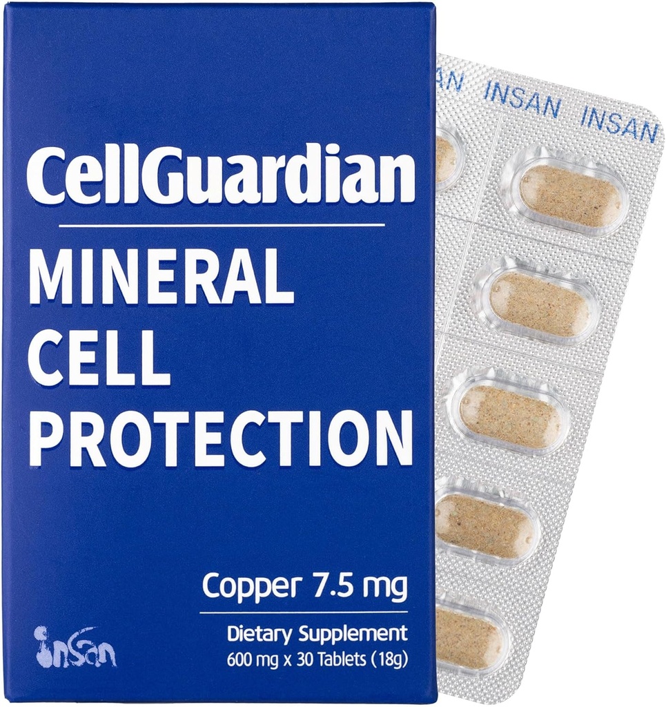 CellGuardian Mineral Cell Protection Copper 7.5mg - 30 Tablets