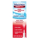Mucinex Sinus-Max Nasal Spray Decongestant, 12 Hour Over-The-Counter Medication Nose Spray for Sinus Relief, Nasal Decongestants for Adults & Sinus Congestion, Clear & Cool 3/4 Fl Oz(22ML)