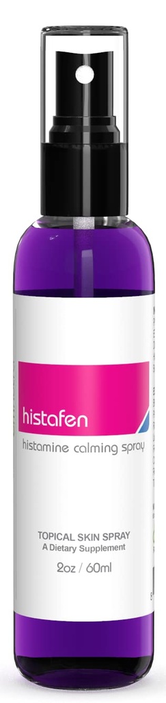 Histafen Antiistamine Extra Strength Itch Relief Spray - Anti Itch Spray για τους ανθρώπους Σπρέι Θεραπείας του δέρματος για ενήλικες & παιδιά με χαμηλή Oxidase Dao Enzyme Σύνδρομο Ενεργοποίησης των κυττάρων Eczema Hives