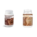Quest Διατροφή σοκολάτα Milkshake πρωτεΐνη σκόνη, 22g πρωτεΐνη, 1g ζάχαρη, χαμηλή υδατάνθρακες, χωρίς γλουτένη, 3 Λίρες, 43 Σερβίρει & πρωτεΐνη φυστικοβούτυρο σκόνη, 23g πρωτεΐνη, 1g ζάχαρη, χαμηλή υδατάνθρακες, χωρίς γλουτένη