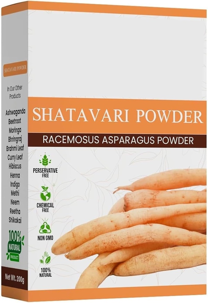 DURJA Shatavari Powder 100g | Ayurvedic Support to Balance Women's Hormones | Herbal Supplement | Good for Healthy Digestion & Reproductive System - 100g...'