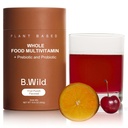 B.WILD Plant-based Multivitamin Drink Mix – Bold Fruit Punch Flavor με προβιοτικά, προβιοτικά & Adaptogens για την υποστήριξη της υγείας των ούρων & του στρες – 30 υπηρεσίες – Vegan, χωρίς γλουτένη