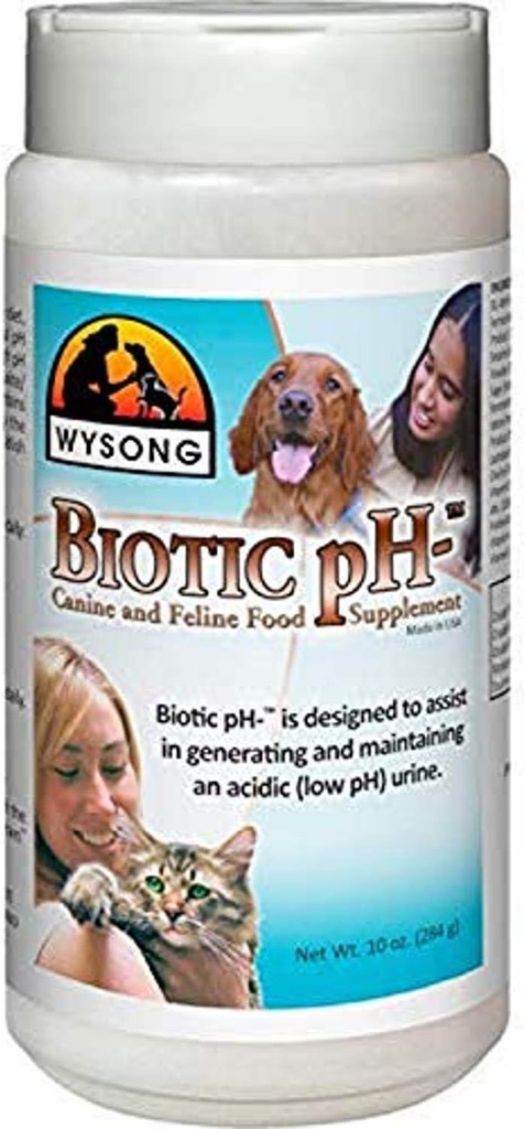 Wysong Biotic pH- Canine/Feline Food Supplement - 9.75 Ounce Bottle