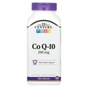 21ος αιώνας Co Q10 200 mg Καψάκια, 120 κόμης (27435)