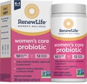 Renew Life Γυναικεία Probiotic Κάψουλες, 50 δισεκατομμύρια CFU Εγγυημένα, Υποστηρίζει το pH Ισορροπία, Κολπικό, Ουρολοίμωξη, Πειθαρχία και Ανοσοποιητική Υγεία(2), L. Rhamnosus GG, Γαλακτοκομικά, Σόγια και Χωρίς Γλουτένη, 30 Count