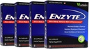 Enzyte® Natural Male Enhancement Bundle for Quality and Stamina with Asian Ginseng, Ginkgo Biloba, Grape Seed Extract, Horny Goat Weed - 4 Pack Bundle