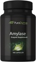 PuraDyme Amylase, 180 Capsules