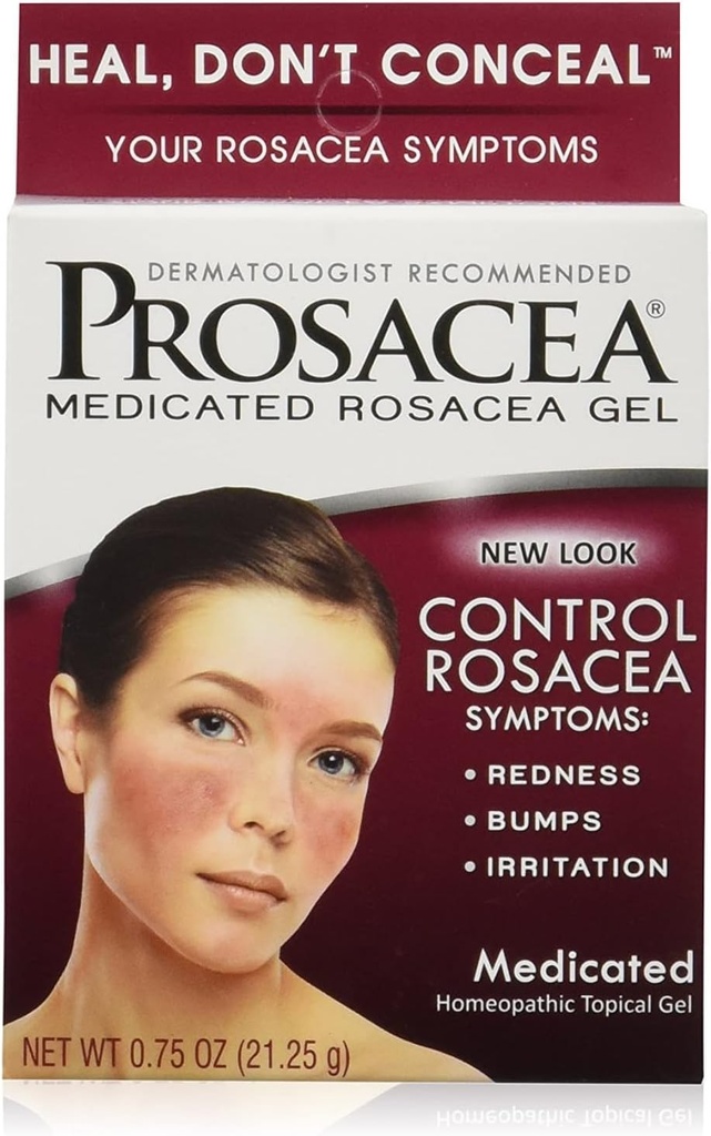 Prosacea Rosacea θεραπεία Gel, 0.75 σωλήνες ουγγιάς (πακέτο του 2)