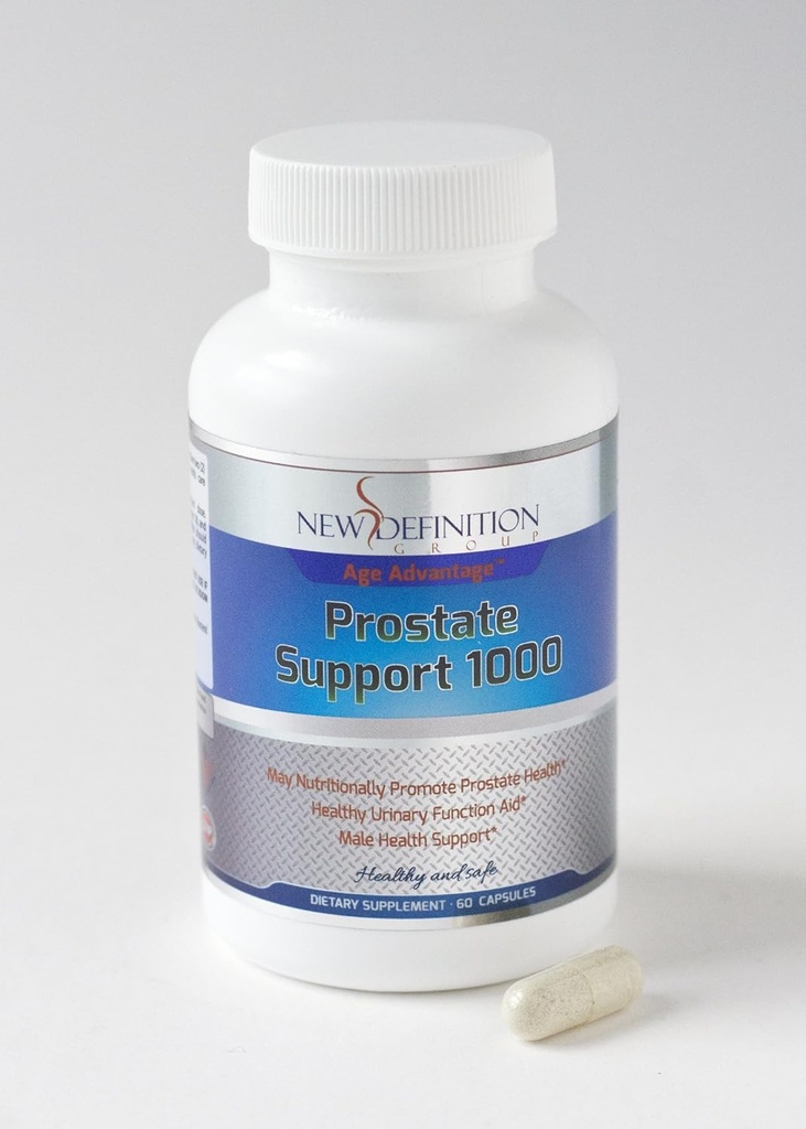 Age Advantage™ Prostate Support Purely by Natural Herbal, Support Urinary Flow and Healthy Prostate Functions, Made in USA