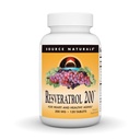 Source Naturals Resveratrol 200 για την υγιή γήρανση *, 200 mg - 120 δισκία