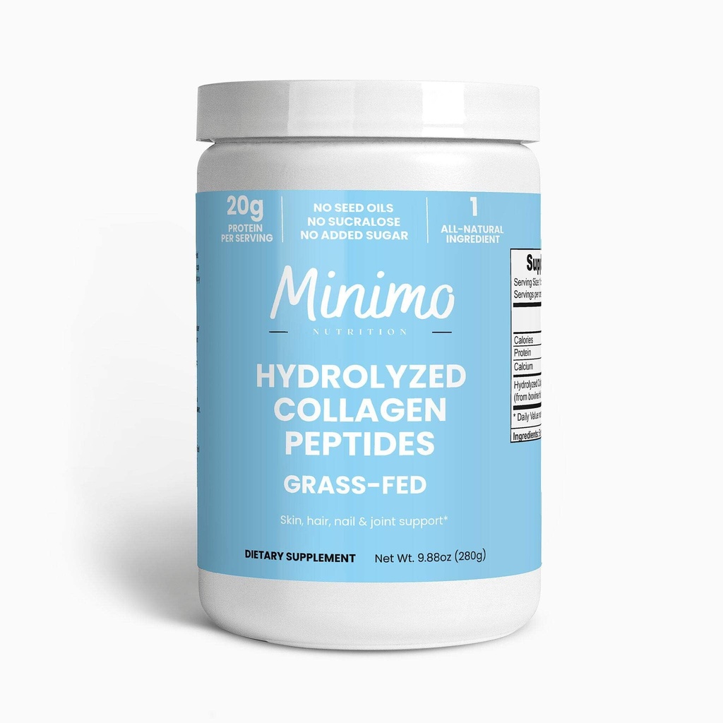 Grass-Fed Hydrolyzed Collagen Peptides, προωθεί τα μαλλιά, τα νύχια, το δέρμα, τα οστά και κοινή υγεία, Unflaved, 9,9 oz