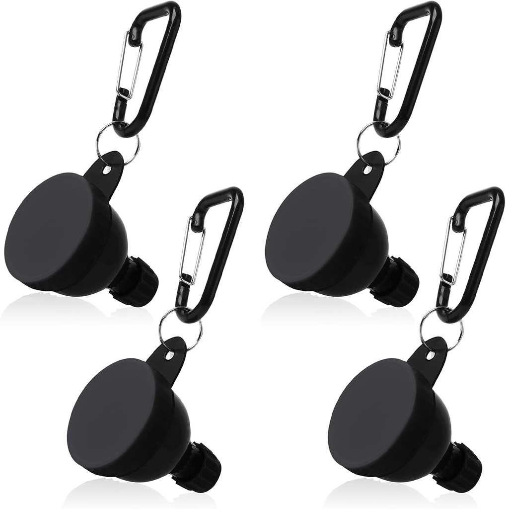 4 Pcs Protein Powder Container, Portable Protein Powder Travel Container, Protein Powder Funnel, Φιάλες νερού για Mixes σκόνης, Προ προπόνηση / συμπλήρωμα Gym Funnel Keychain (4*50 ML)