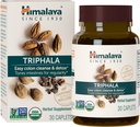 Himalaya Organic Triphala - Digestive Health Supplement for Colon Cleanse & Occasional Bloating and Constipation Relief - USDA Organic, Vegan, Non-GMO, Gluten Free, 688 mg, 30 Caplets