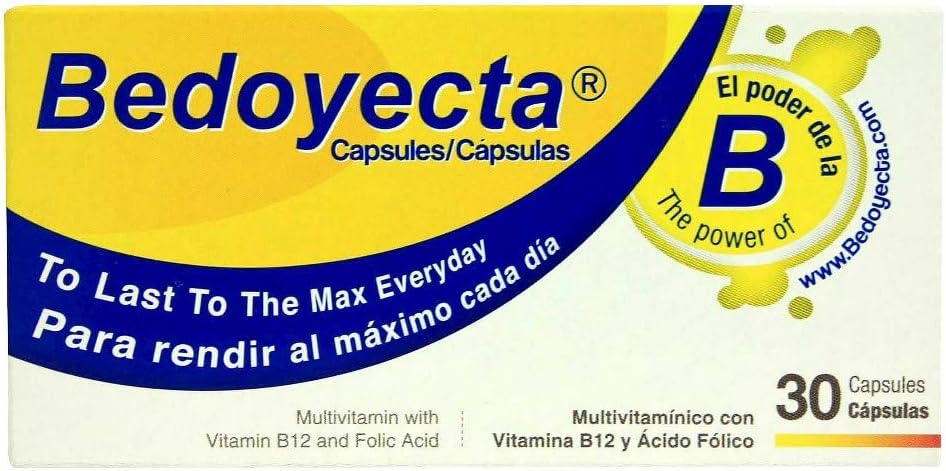 Bedoyecta Multivitamin, 30 κάψουλες το καθένα (πακέτο των 4)
