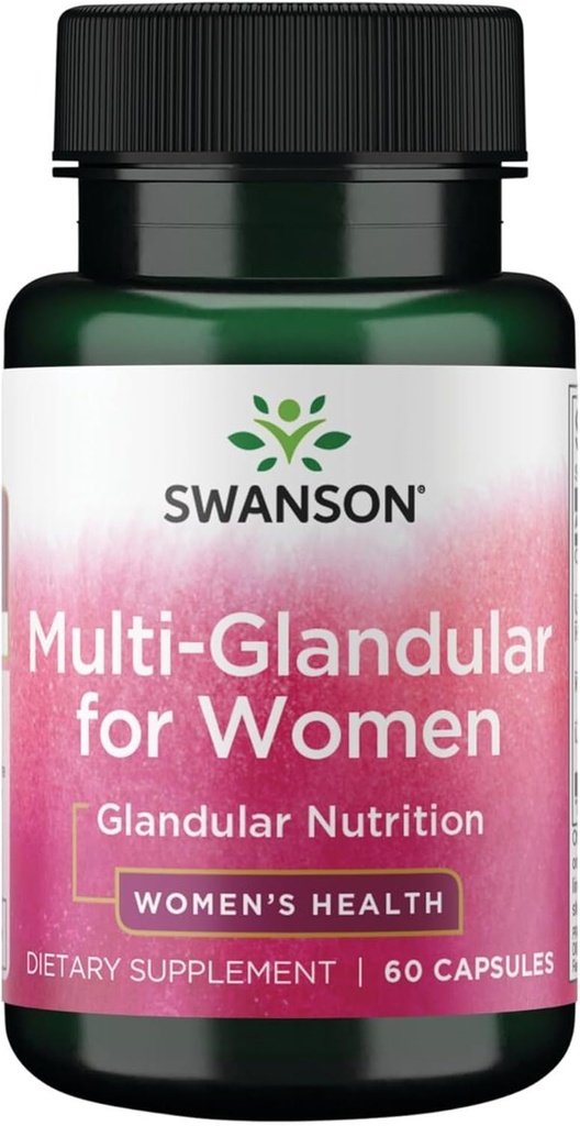 Swanson Multi-GLANDULAR for Women 60 Cap