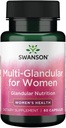 Swanson Multi-GLANDULAR για γυναίκες 60 Cap
