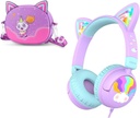 IClever Ενσύρματη Παιδικά ακουστικά Cat Ear Meow Γλειφιτζούρι & ακουστικά