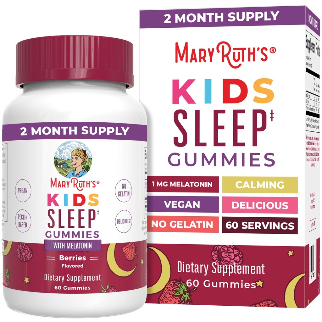 MaryRuth Organics Μελατονίνη Gummies για τα παιδιά 