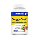 Enzymedica, VeggieGest, Digestive Ένζυμα, Υποστηρίζει Περιστασιακά Αέριο & Αναπτυσσόμενο Ανακούφιση από Υψηλής Ίνες Αλεύρια, για Vegan & Χορτοφαγικές Δίαιτες, Ένζυμο Blend για Digestive Υγεία, 90 Count