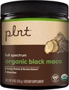 Βιολογικό Μαύρο Maca Powder Full Spectrum - Υποστηρίζει την ενέργεια, Stamina, & Hormone Balance (8 oz./45 Servings)