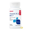 GNC βιταμίνη K-2 100mcg, υποστηρίζει τη διαδικασία κατασκευής οστών, 60 Softgels