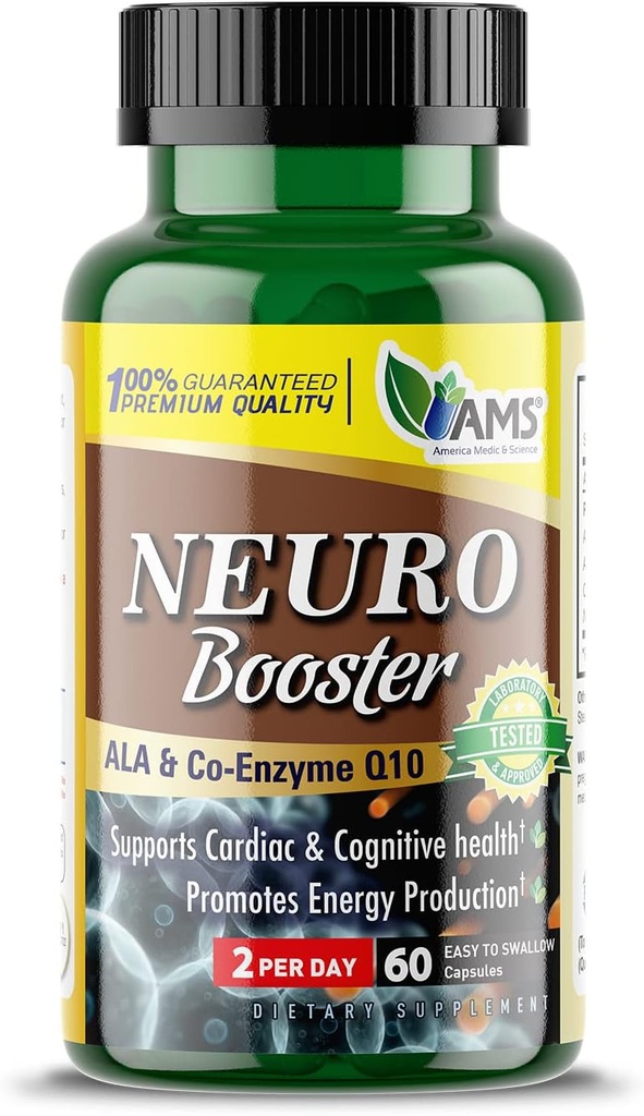 America Medic & Science Neuro Booster (60 Κάψουλες) 