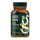Gaia Herbs Liver Cleanse - Liver Health Support Herbal Supplement with Milk Thistle, Burdock, Turmeric, Dandelion & More* - 60 Vegan Liquid Phyto-Caps (30 Servings)