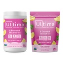 Ultima Replenisher Electrolyte Powder Drink Mix Bundle – Sugar Free – Pink Lemonade, 90 Serving Canister and 20 Stickpacks – 6 Electrolytes and Minerals – Keto Friendly, Vegan, Non-GMO