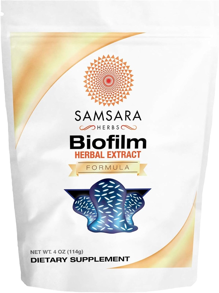 Samsara Herbs Biofilm Formula Herbal Powder (4oz/114g) 20:1 Συμπυκνωμένο εκχύλισμα
