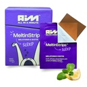Meltin StripsTM Γρήγορες Stripγες ύπνου με 5mg μελατονίνη, βιοτίνη, ρίζα βαλεριάνας, βάλσαμο λεμόνι & χαμομήλι 