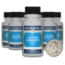 Ανθρακικό ασβέστιο / 10 ουγγιά / 10 μπουκάλια / 97,55% καθαρός βαθμός τροφίμων / σκόνη πρόστιμο