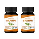 Brahmi 120 δισκία – USDA Organic Bacopa Monnieri συμπλήρωμα – Υποστηρίζει την εστίαση, την ηρεμία και τη μνήμη – Herbal Nootropic* - Συσκευασία των 2