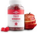 Apple Cider Vinegar Gummies - Sugar Free Apple Cider Gummies with Vitamin B12 and Beetroot Powder - Vegan, Non-GMO & Gluten-Free, Made in USA (30 Servings)