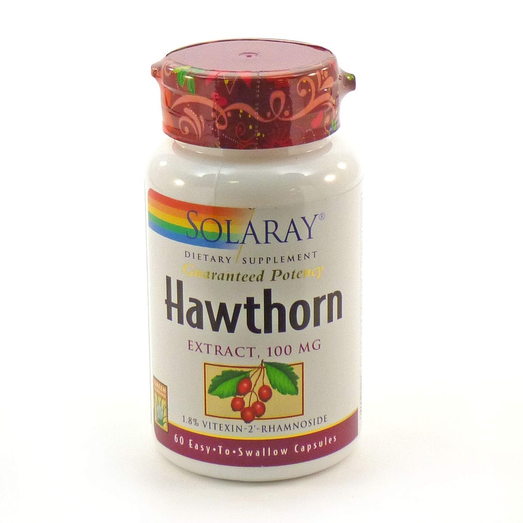 SOLARAY Hawthorn Extract 100mg 