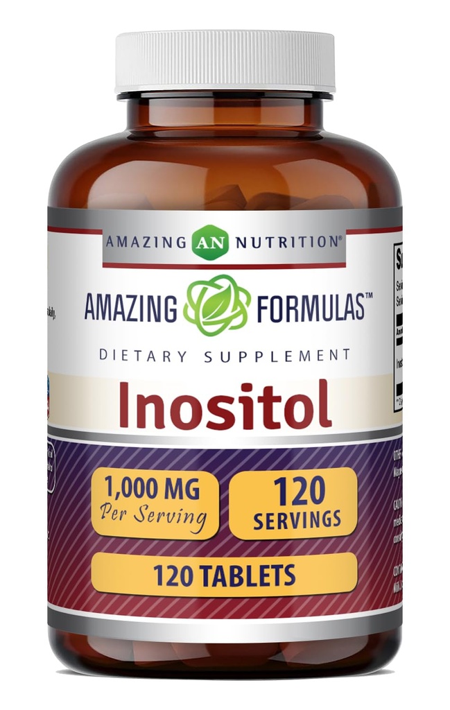 Amazing Formulas Inositol Tablets Supplement 