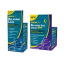 MagniLife Relaxing Legs 125 Count Quick Dissolve Tablets Relaxing Leg Cream PM 4oz Jar Ανήσυχα Πόδια