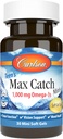 Carlson - Teen's Max Catch Minis, 1000 mg Ωμέγα-3s, Εγκεφαλική Υγεία, Υποστήριξη Οράματος, Υγεία Mood, 30 Softgels