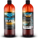 TheraSilver-TheraSilver Labs ACS 225-προηγμένα κολλοειδές ασήμι Liquid-225 PPM-Pure Βιοενεργά Nano σωματίδια για ανοσοποιητική υποστήριξη-32 Oz-Οικογενειακό μέγεθος