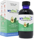 MyVitalC Organic Avocado Oil - καθαρό συμπλήρωμα αντιοξειδωτικών ESS60 - Μπορεί να βοηθήσει με την καταπολέμηση της γήρανσης, μακροζωία, ύπνο, περισσότερη ενέργεια - απόδοση - 120ML