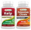 Συμπλήρωμα Kelp 150 Mcg & Κιτρικό κάλιο 99mg