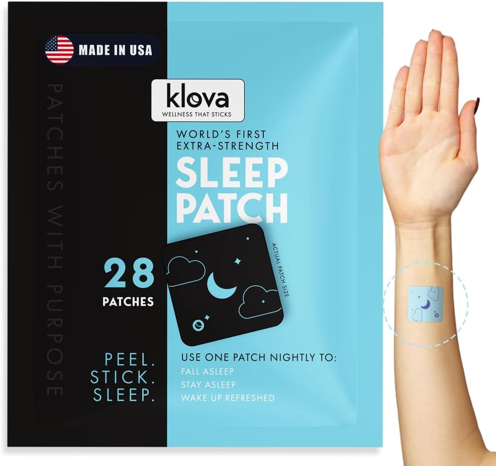 Klova Extra Strength Sleep Patches for Adults 